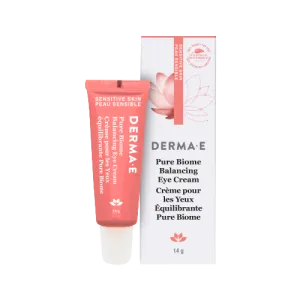derma e - Pure Biome Balancing Eye Cream, 14 g