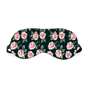 Designer Travel Eye Mask for Sleeping - Roses - Made in India