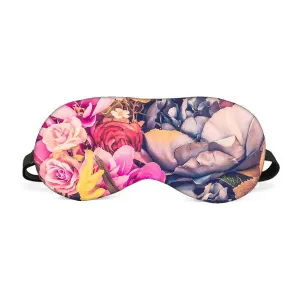 Designer Travel Eye Mask for Sleeping - Roses Multicolor - Made in India