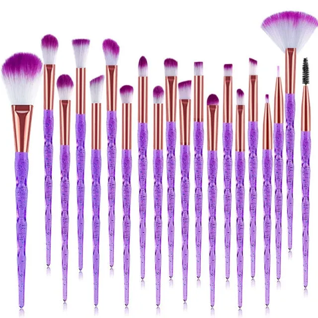 Diamond Makeup Brushes
