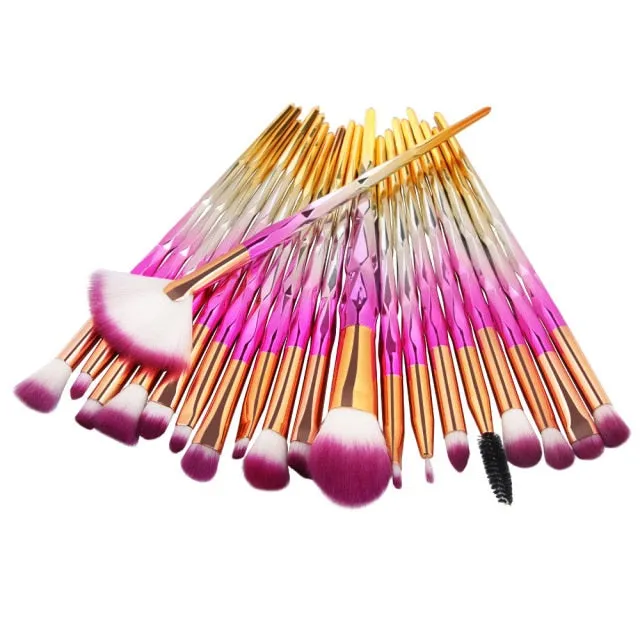 Diamond Makeup Brushes