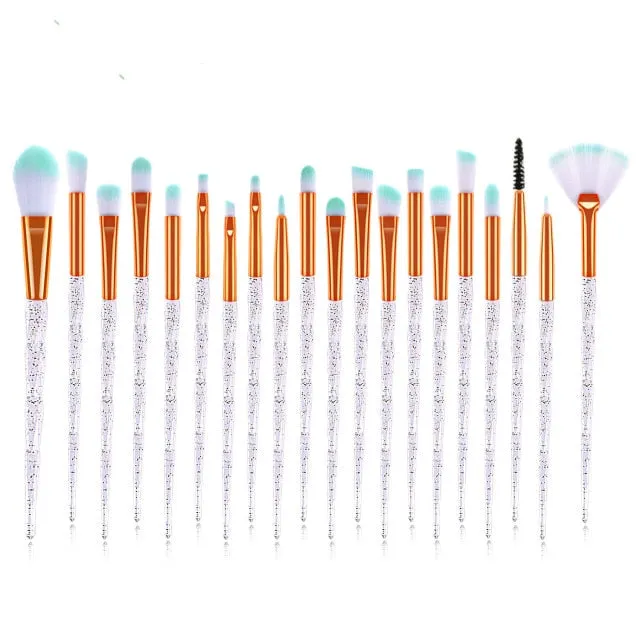 Diamond Makeup Brushes