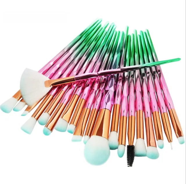 Diamond Makeup Brushes