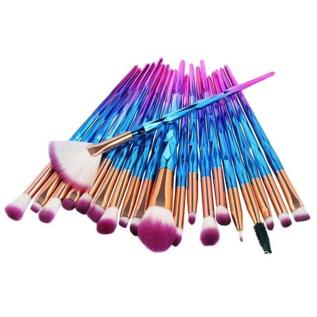 Diamond Makeup Brushes