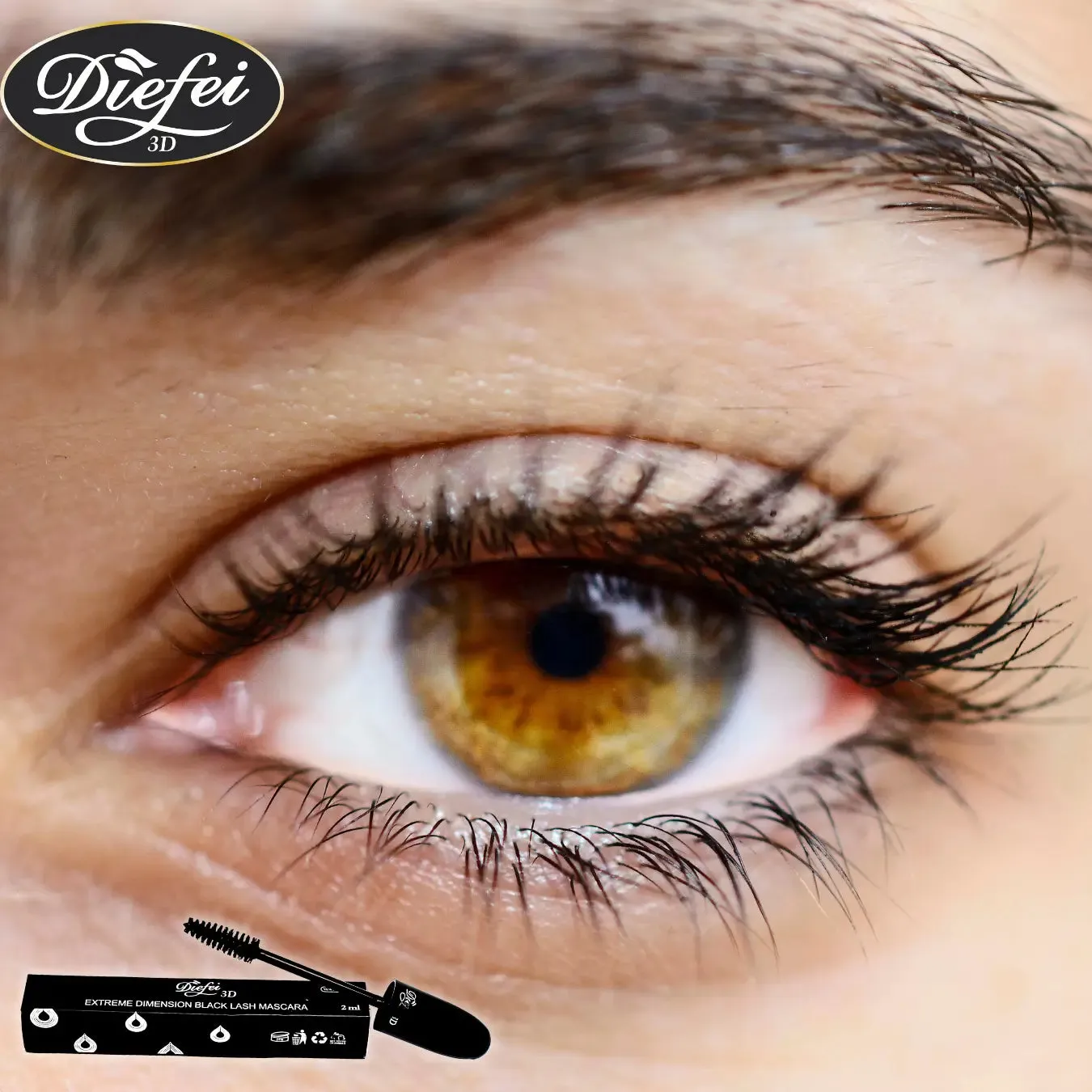 Diefei 3D Mascara