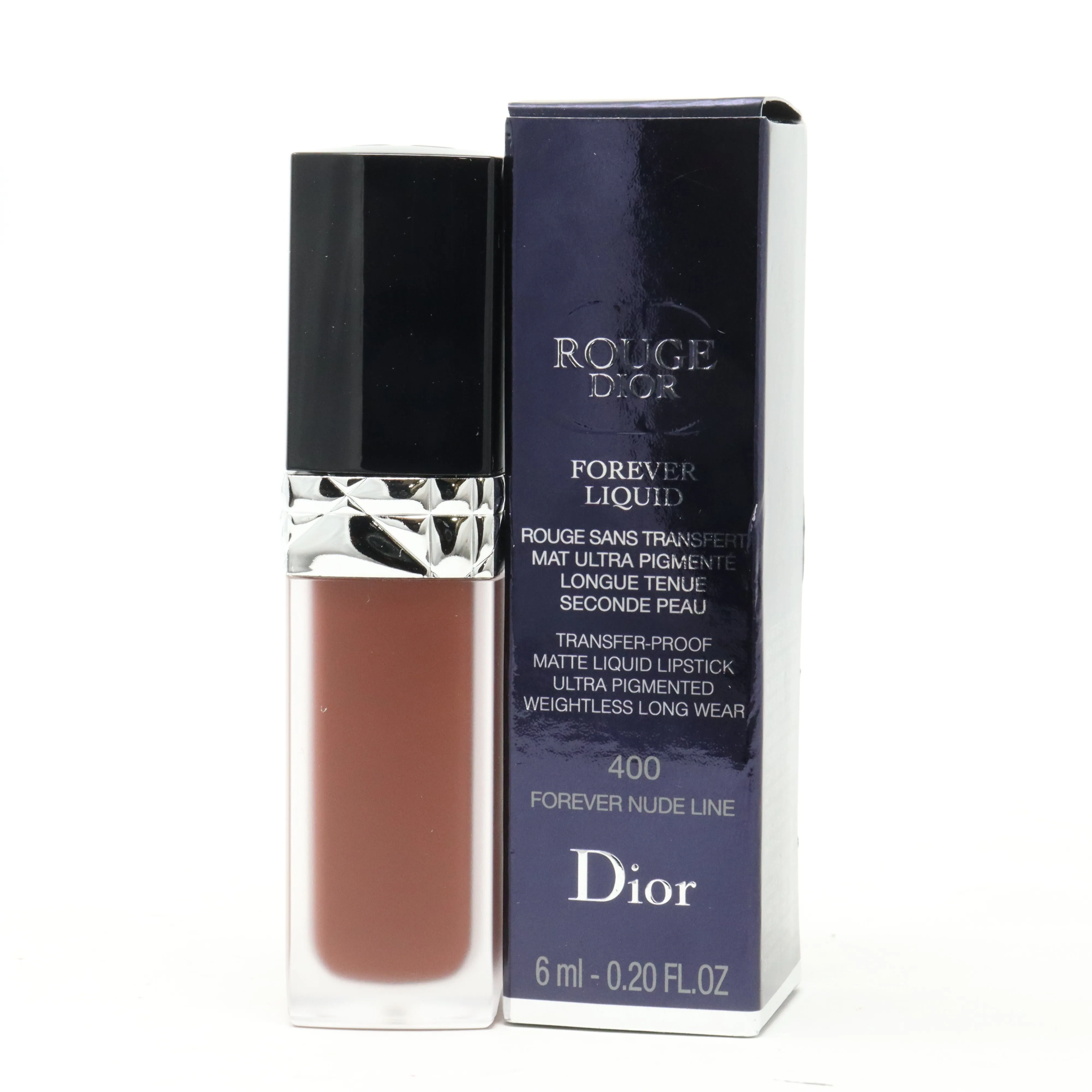 Dior Rouge Dior Forever Liquid Transfer-Lipstick  0.20oz/6ml New With Box