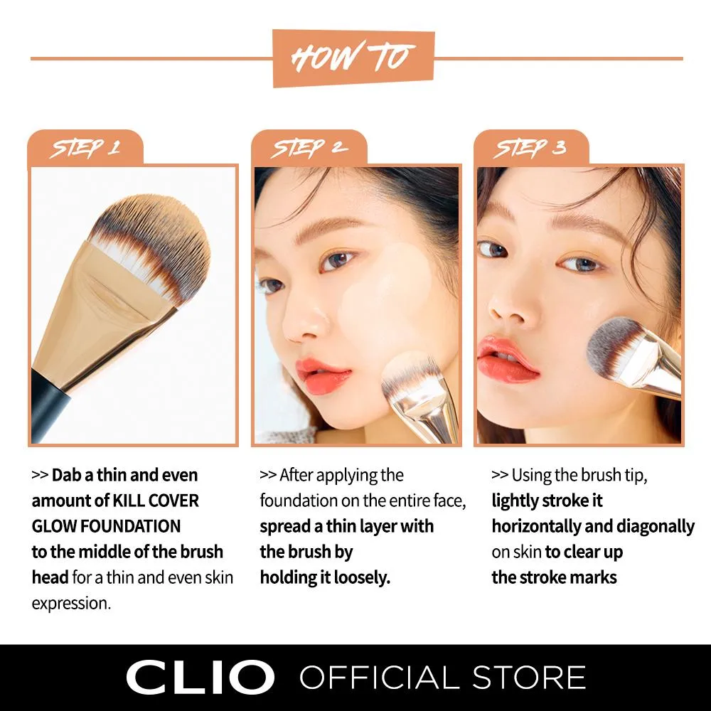 [Discontinued] CLIO Kill Cover Glow Foundation SPF50  PA     38g ( Brush)