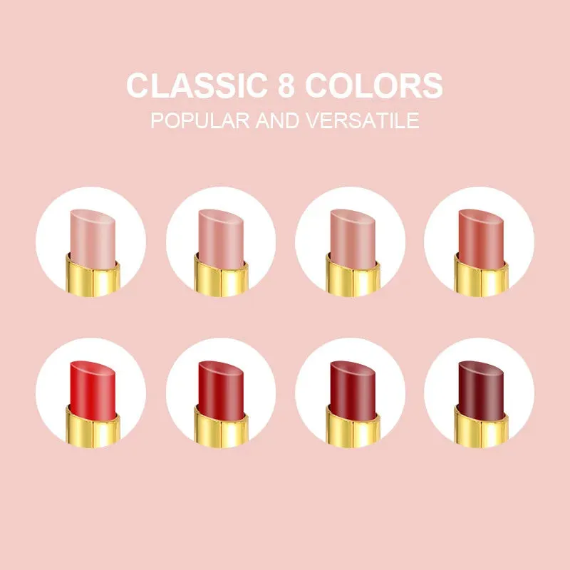 Double Head Matte Lipstick Pen and Lip Liner - Moisturizing Red Matte Waterproof Lip Stick. Cosmetics Makeup.