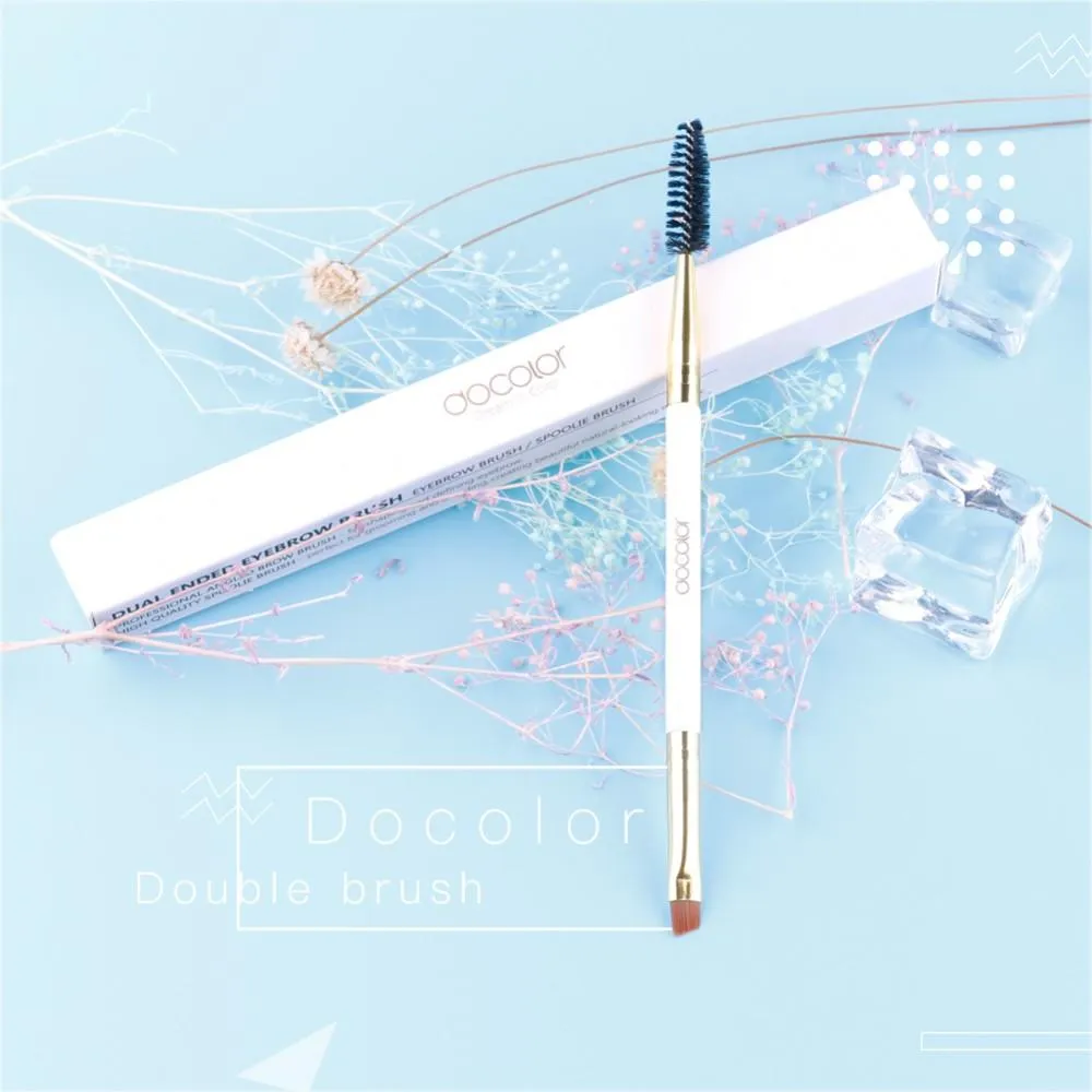 Duo Angled EyeBrow Brush