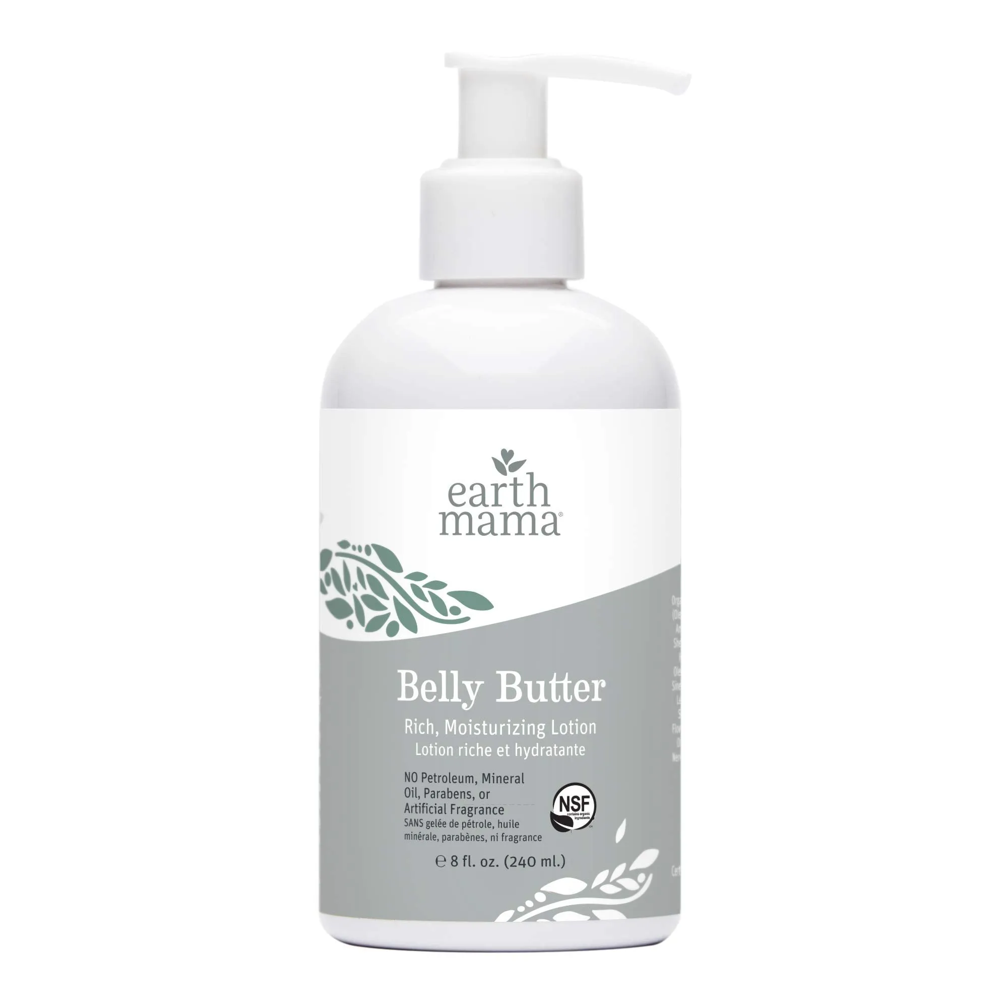 Earth Mama Belly Butter to Help Ease Skin and Stretch Marks, 8-Ounce