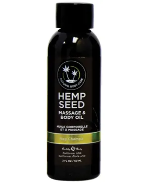 Earthly Body Massage & Body Oil - 2 oz Nag Champa