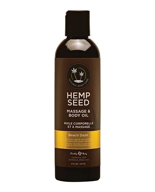 Earthly Body Massage & Body Oil - 8 oz Beach Daze