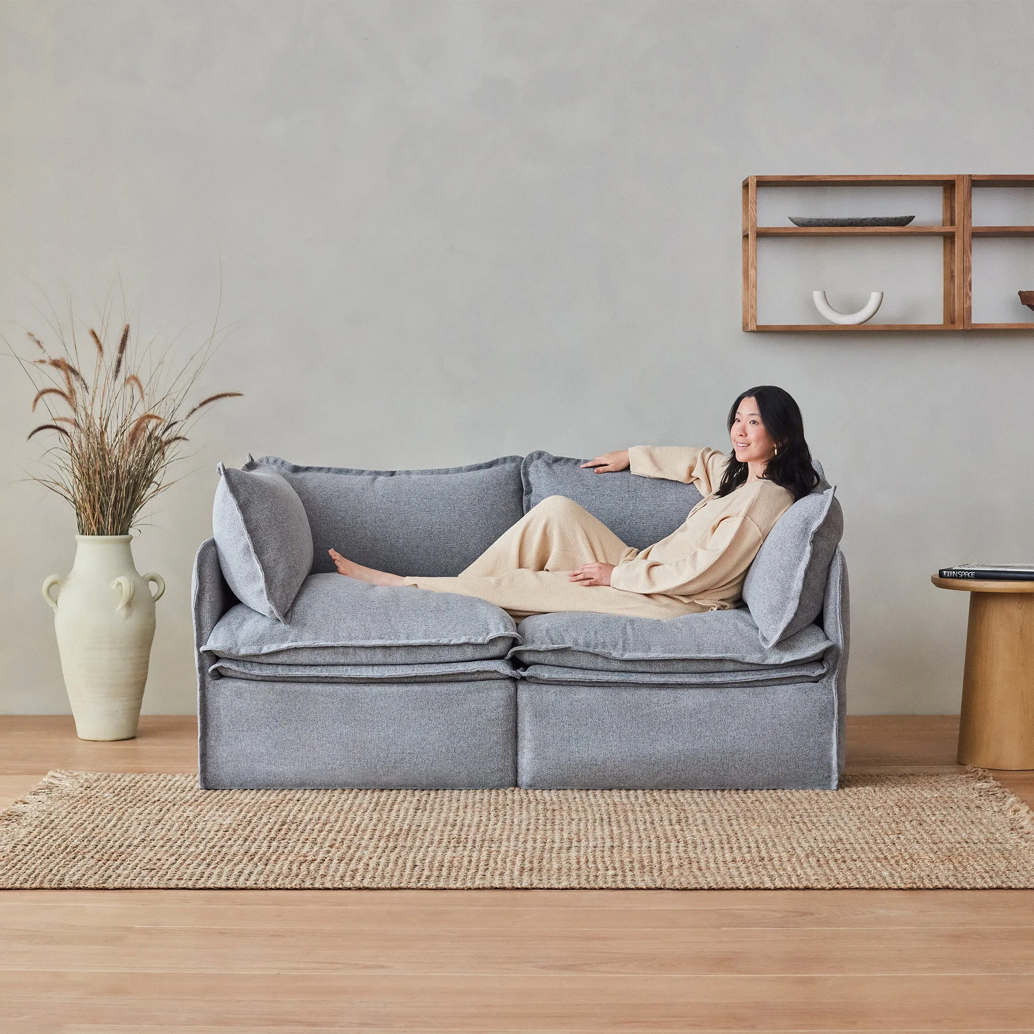 Elevate Comfort Layer for Chaise Armchair in Powder