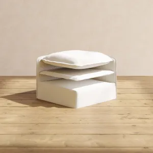 Elevate Comfort Layer for Chaise Armchair in Powder