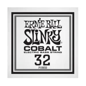 Ernie Ball 10632EB .032 Single Cobalt Wound Electric Bass String