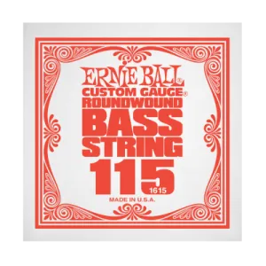 Ernie Ball 1615EB .115 Single Nickel Wound Electric Bass String