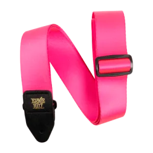 Ernie Ball 5321EB Neon Pink Premium Strap