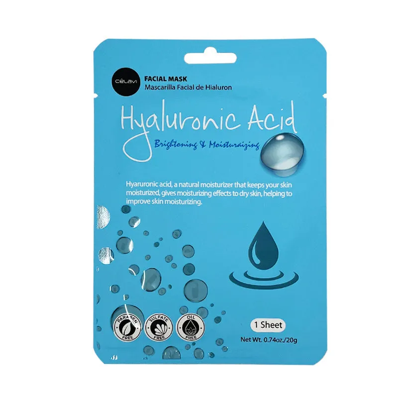 Essence Facial Sheet Mask Moisturizing Skin Care - Hyaluronic Acid (24 units)