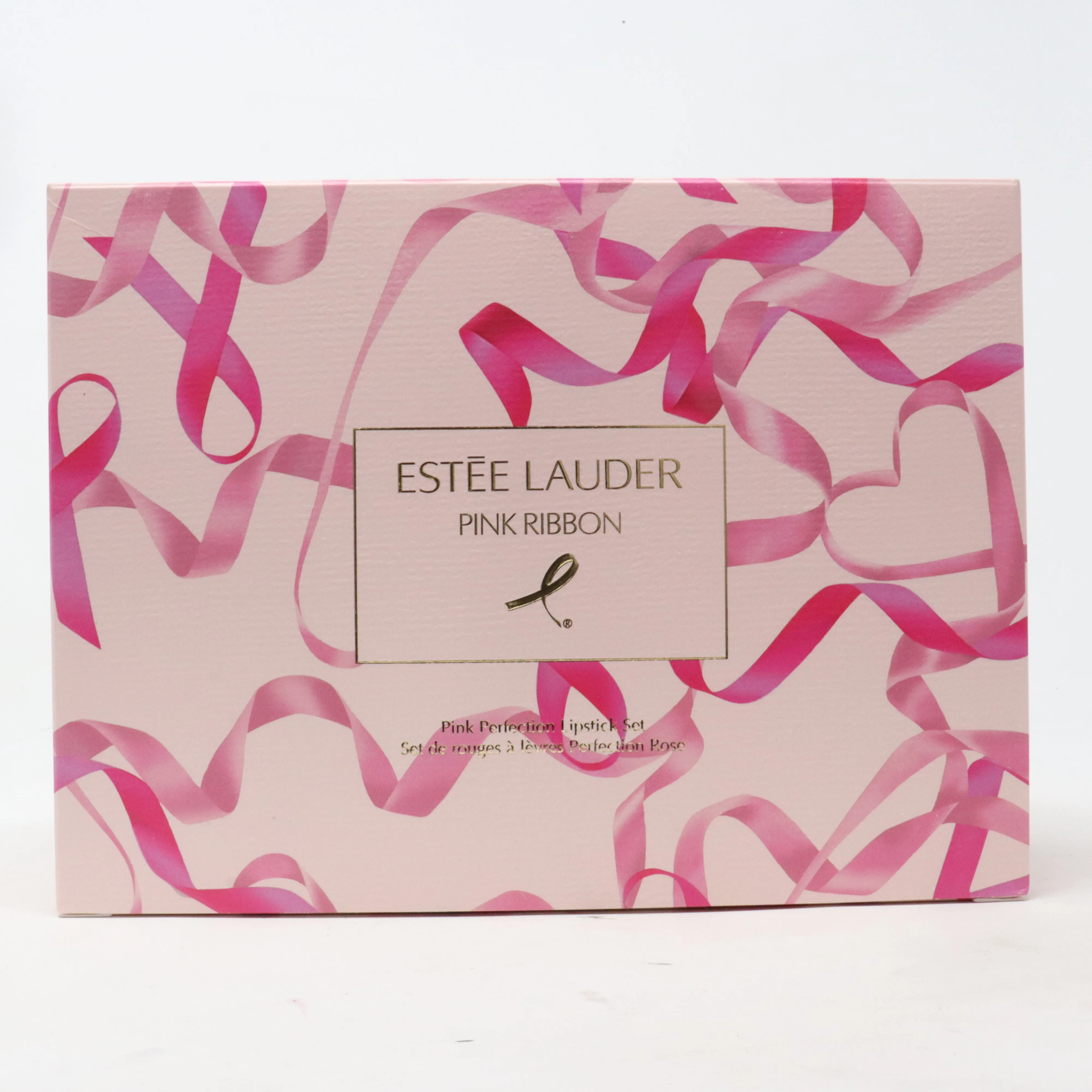 Estee Lauder Pink Perfection 4-Pcs Lipstick Set  / New With Box