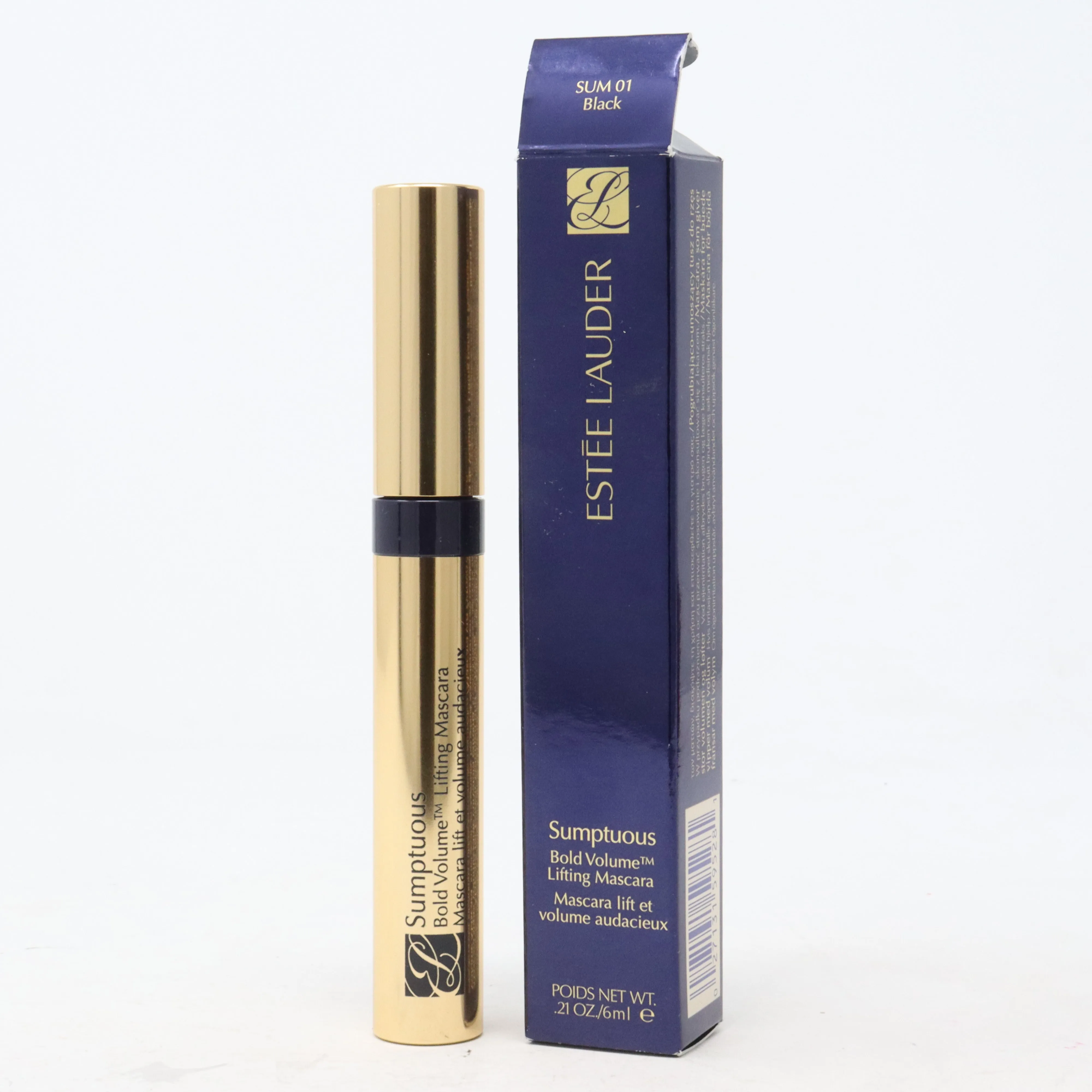 Estee Lauder Sumptuous Bold Volume Lifting Mascara 0.21oz 01 Black New With Box