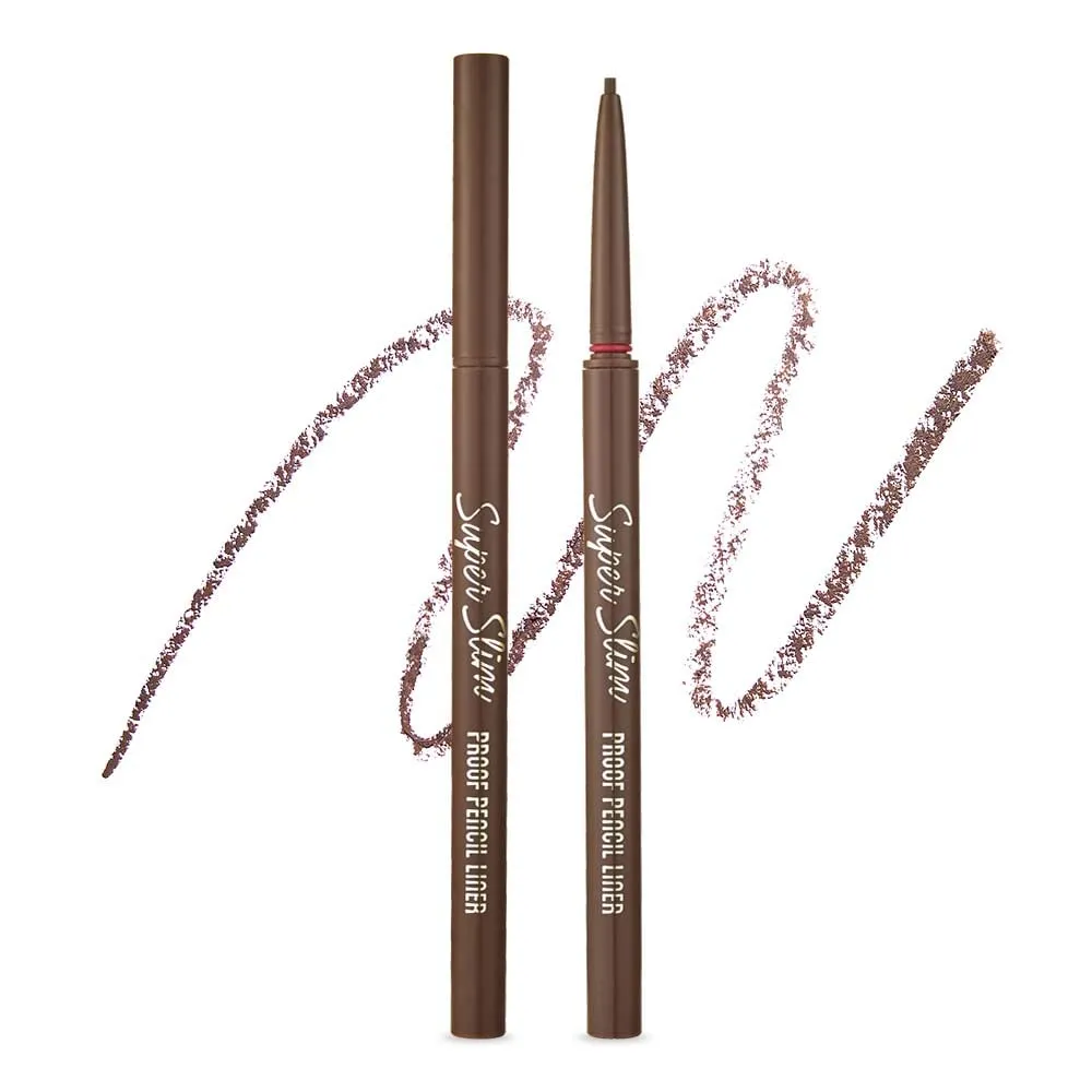ETUDE HOUSE Super Slim Proof Gel Pencil Liner 02 Choco Brown كحل بني من ايتود هاوس
