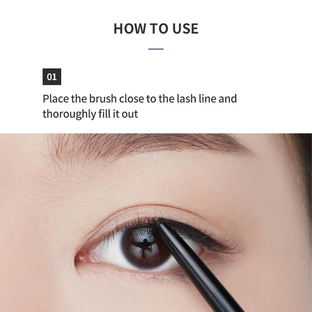 ETUDE HOUSE Super Slim Proof Gel Pencil Liner 02 Choco Brown كحل بني من ايتود هاوس