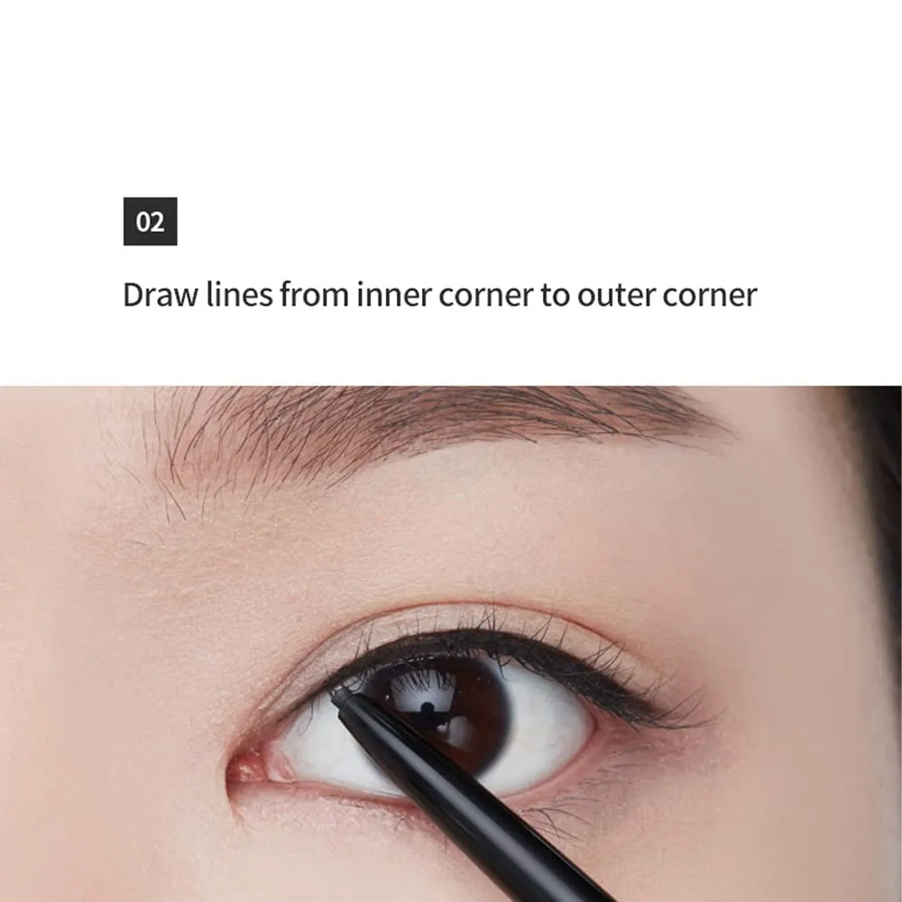ETUDE HOUSE Super Slim Proof Gel Pencil Liner 02 Choco Brown كحل بني من ايتود هاوس