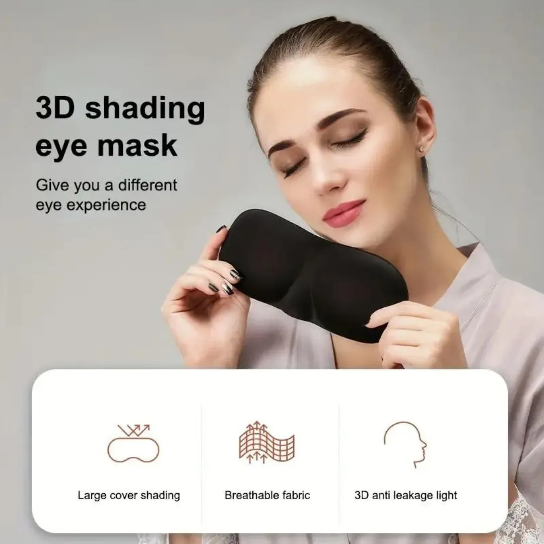 Eye Mask for Sleeping, Memory Sponge Breathable Eye Protection Mask