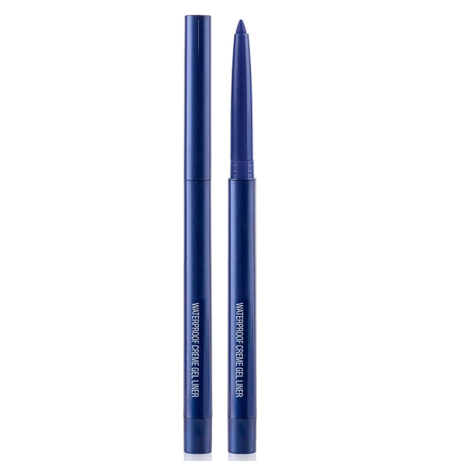 Eyeliner Pencil, Waterproof Eyeliner Long-lasting, Dark-blue-Shine Eye Liner, High-Pigmented Colorful Liners Easy To Use Eye Liner Pen for Women