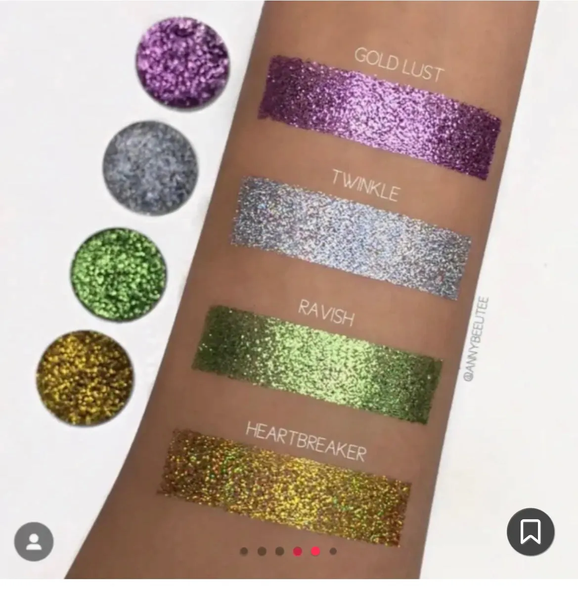 Eyeshadow and Glitter bundle