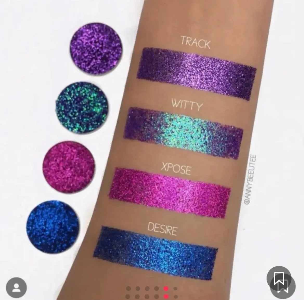 Eyeshadow and Glitter bundle