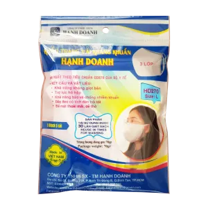 Fabric Mask Reuse 30 Times For Washing 5pcs