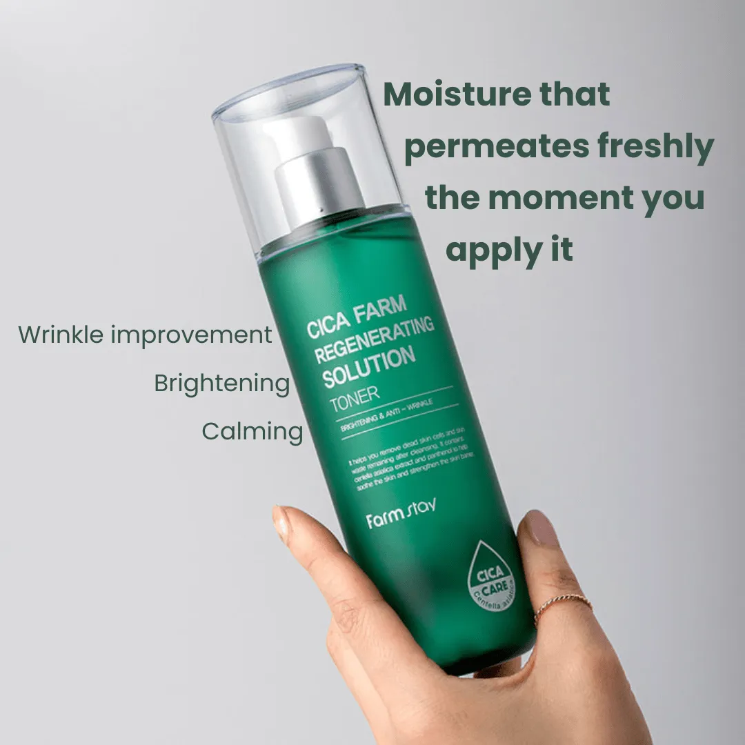 Farmstay Cica Farm Regenerating Solution Toner (200ml)