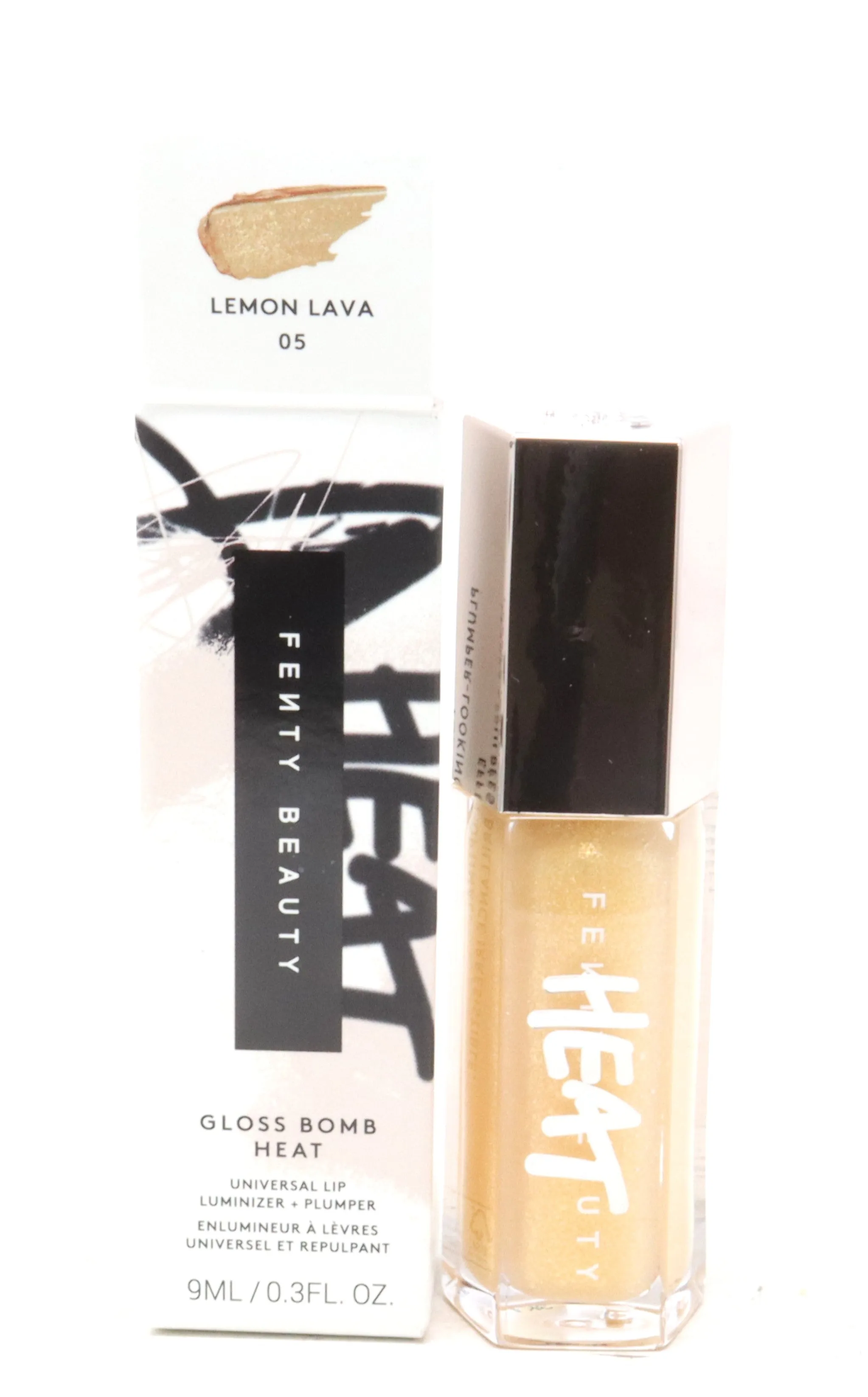 Fenty Beauty Gloss Bomb Heat Universal Lip Luminizer  0.30oz/9ml New With Box
