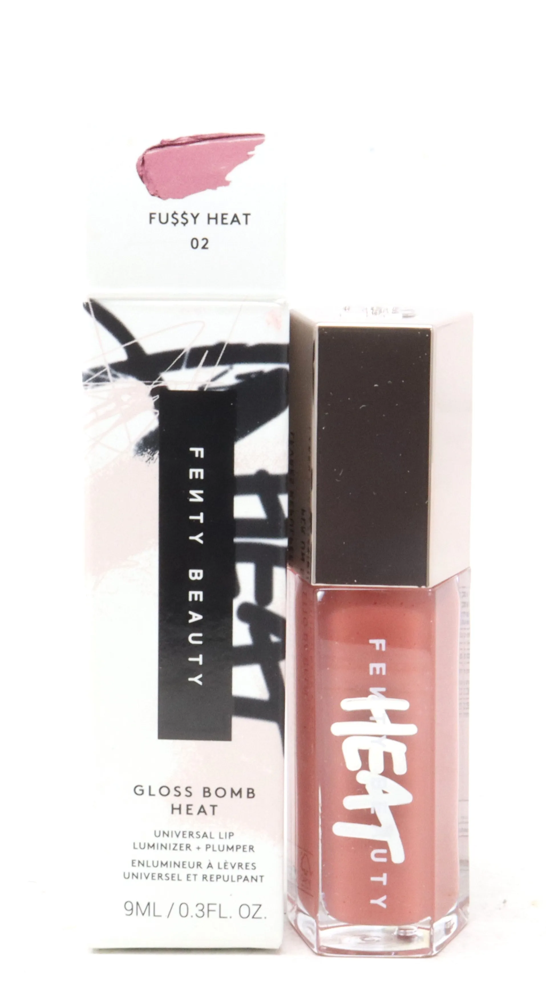 Fenty Beauty Gloss Bomb Heat Universal Lip Luminizer  0.30oz/9ml New With Box