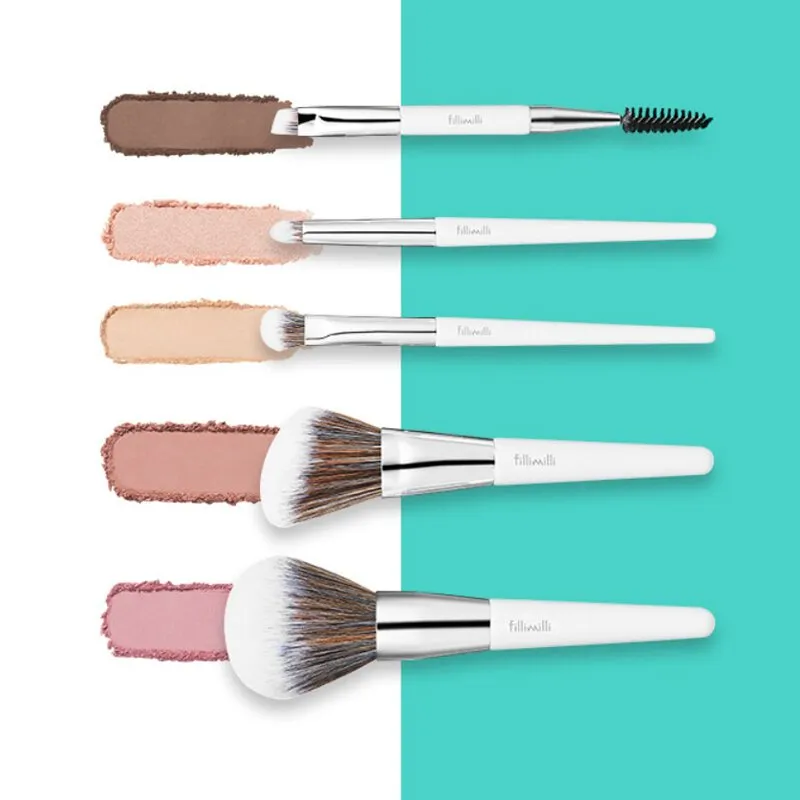 Fillimilli Mini Makeup Brush Set 5Pcs