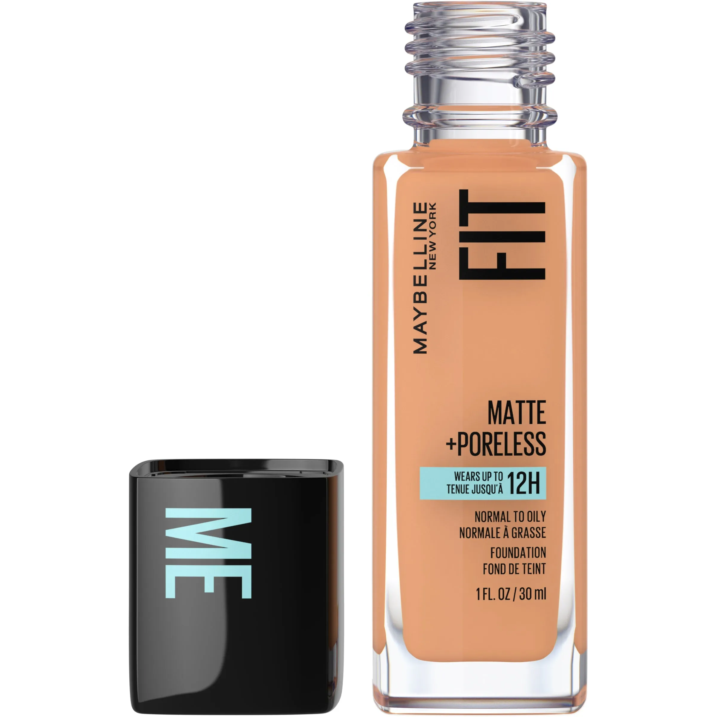 FIT ME MATTE & PORELESS MATTIFYING LIQUID FOUNDATION 322 WARM HONEY 30ML