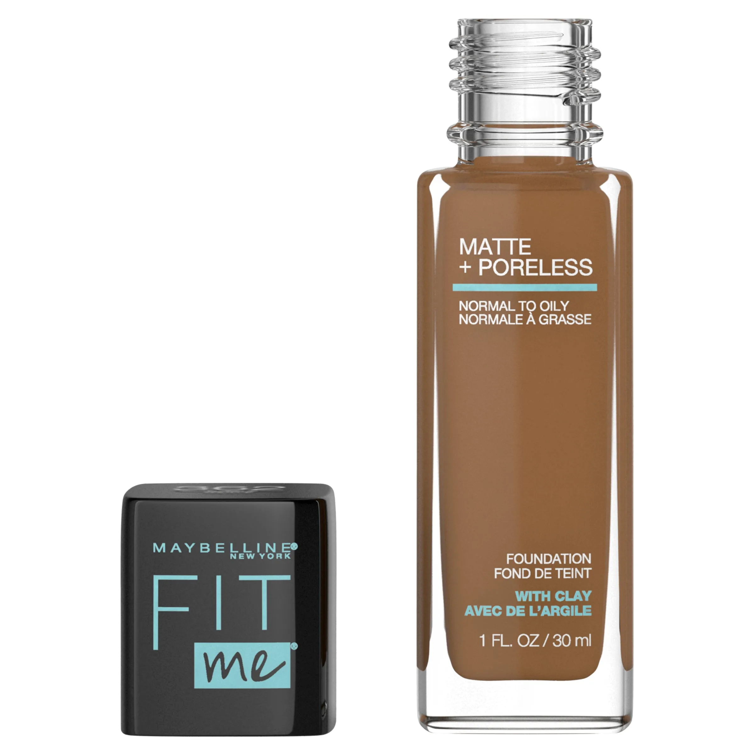 FIT ME MATTE & PORELESS MATTIFYING LIQUID FOUNDATION 362 TRUFFLE 30ML