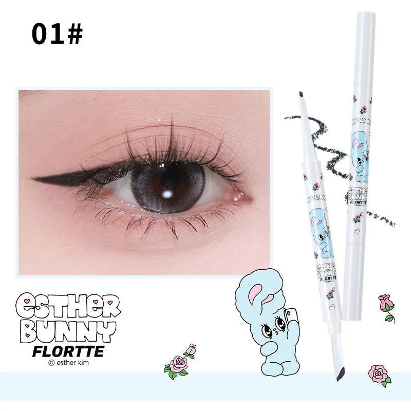 Flortte X ESTHER BUNNY Dual-Ended Eyeliner Pencil 0.5g