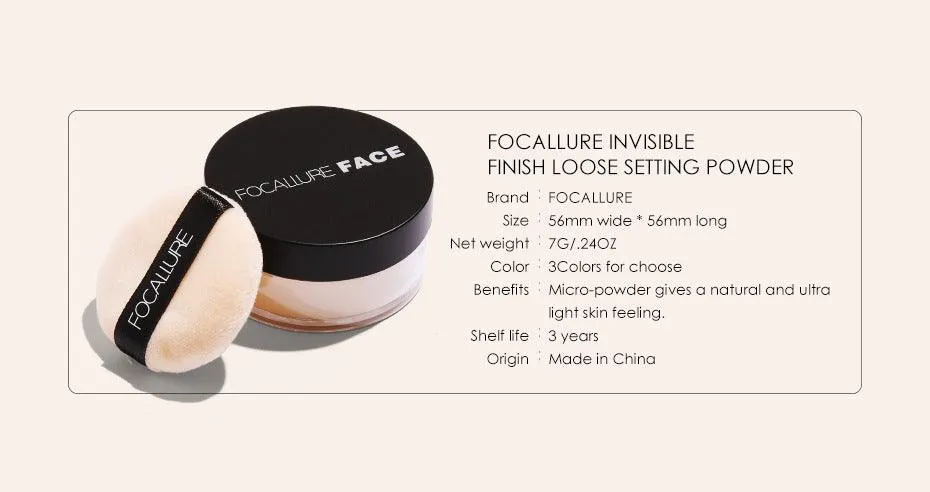 FOCALLURE Loose Setting Powder FA15