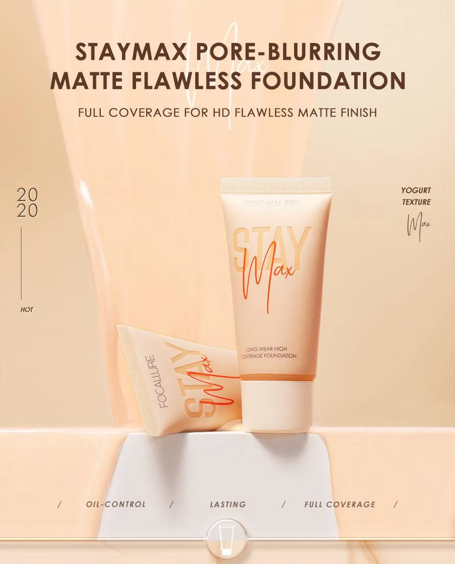 FOCALLURE Staymax Pore Blurring Matte Flawless Foundation FA150