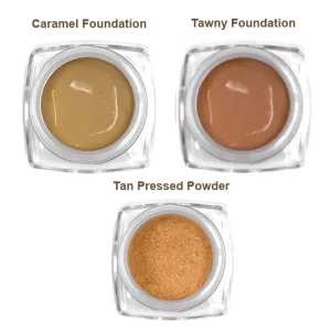 Foundation Sample Kit: Dark Tan & Yellow Tones