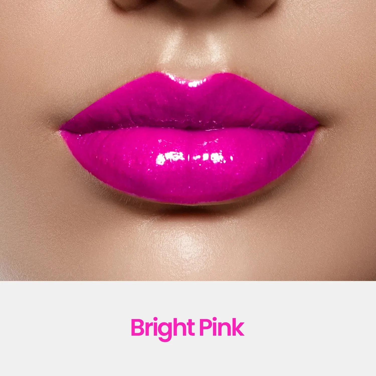 Foxy Fuchsia - 2Pcs Lip Kit, Lip Gloss & Lipliner Kit - Bright Pink