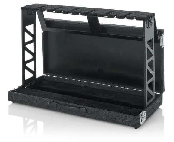 Gator GTRSTD6 Compact Rack Style Six Guitar Stand That Folds Into Case
