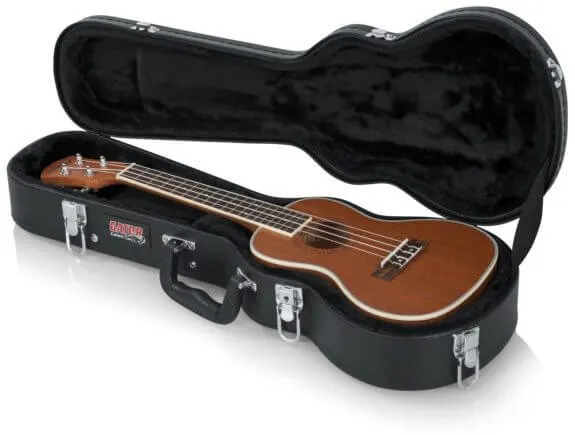 Gator GWE-UKE-CON Hard-Shell Wood Case For Concert Ukulele