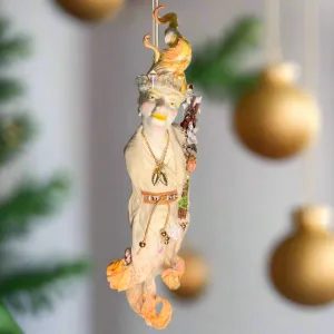 Ghost of Christmas Past - Charles Dickens - by Ken Fedoruk - A Christmas Carol - Handmade - Collectable - Hanging Ornament
