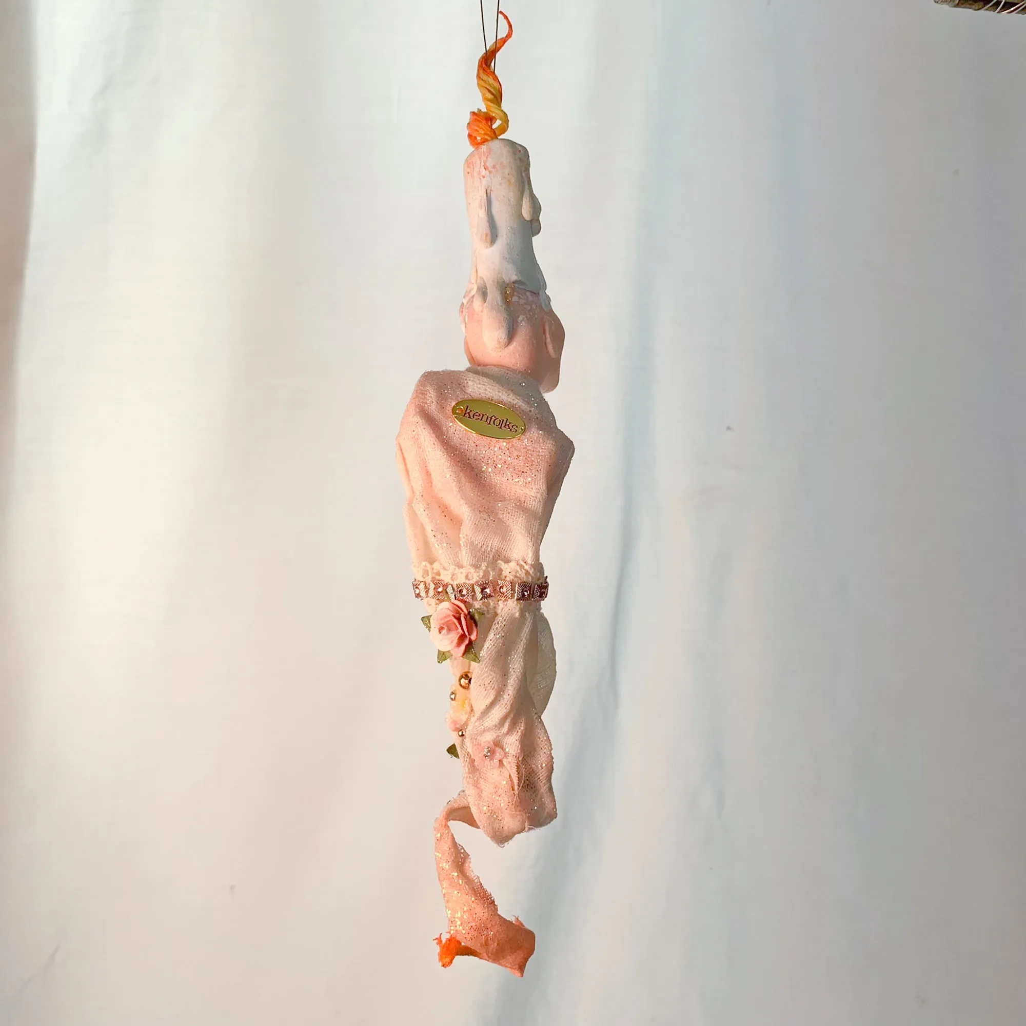 Ghost of Christmas Past - Charles Dickens - by Ken Fedoruk - A Christmas Carol - Handmade - Collectable - Hanging Ornament