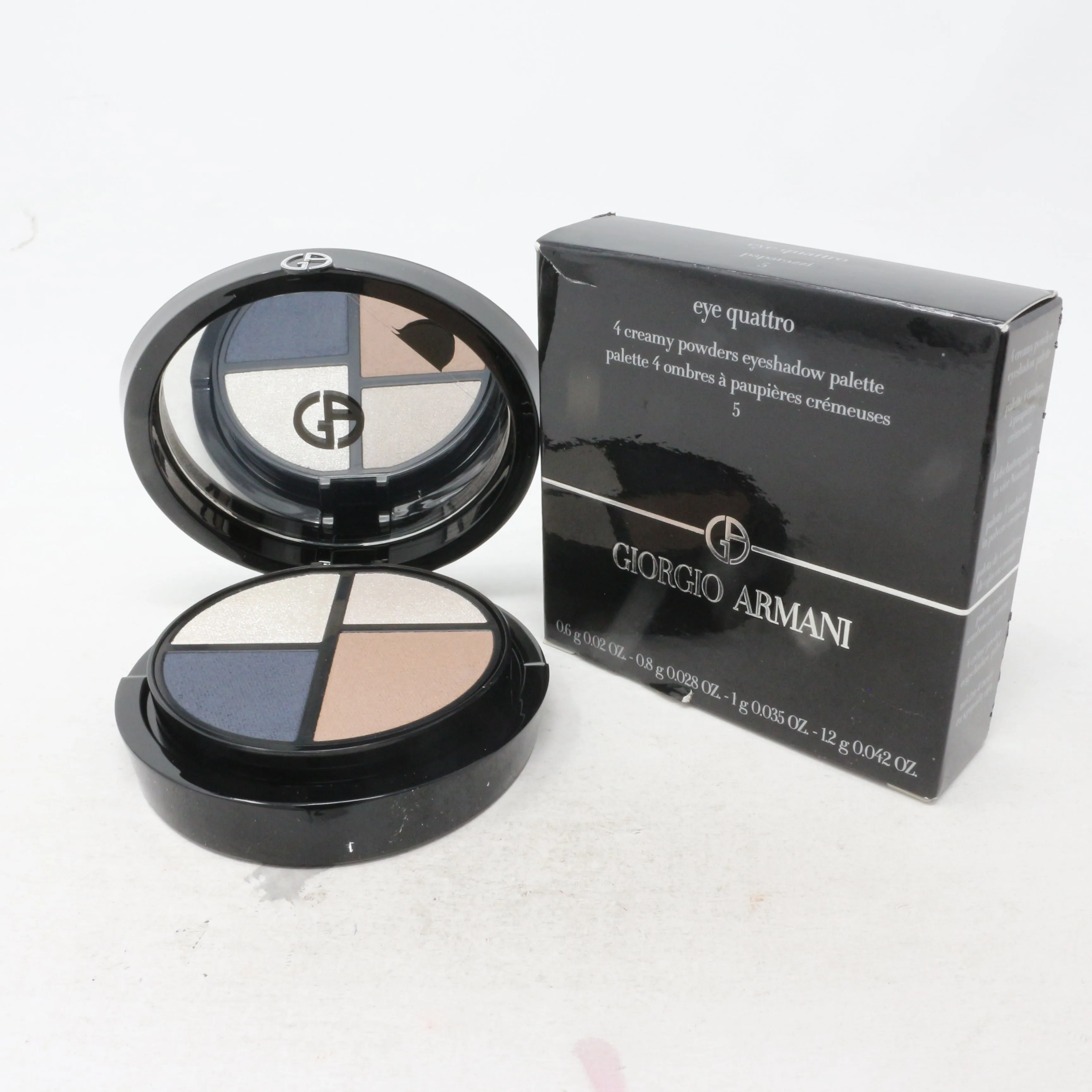 Giorgio Armani Eye Quattro Eyeshadow Palette  0.02oz/0.6g New With Box