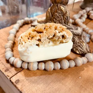 Goat's Milk & Olive Oil Almond Soap w/Sea Sponge