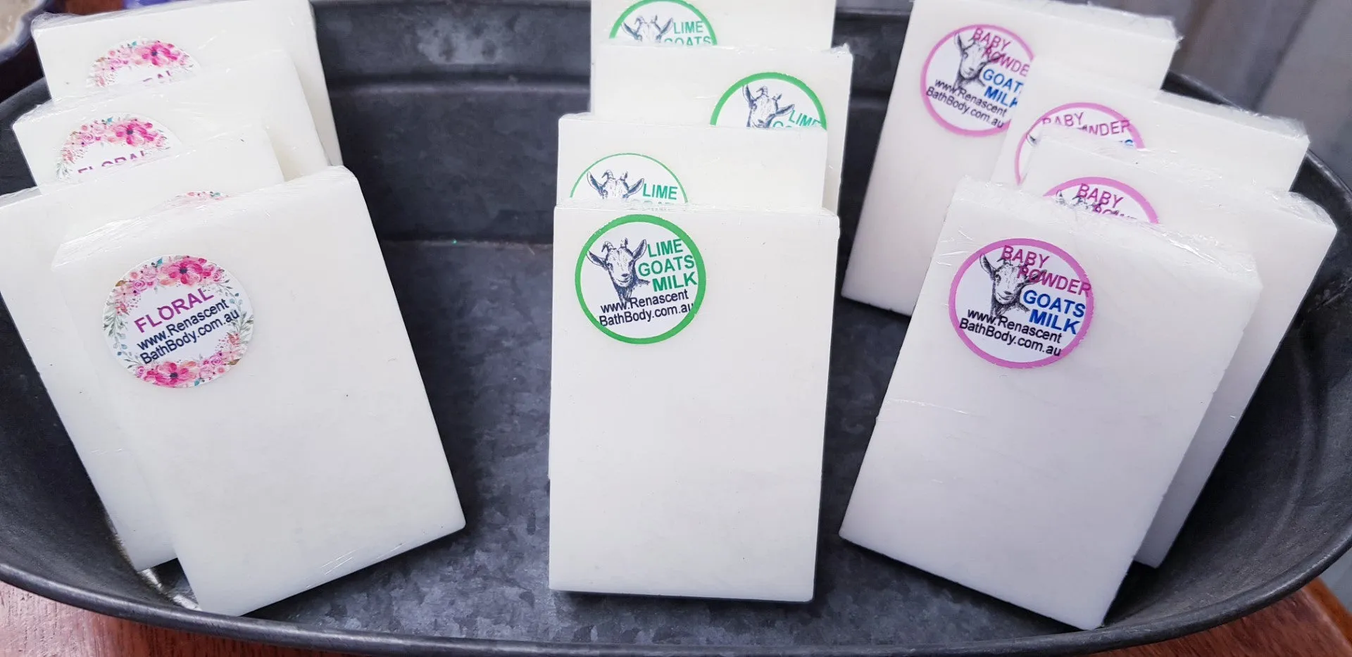 Goats Milk Sweet Lime Soap Cleansing Bar